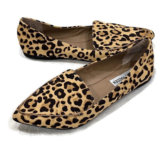 Steve Madden Shoes - Steve Madden Feather Loafer in Leopard Print 6.5 NWT
